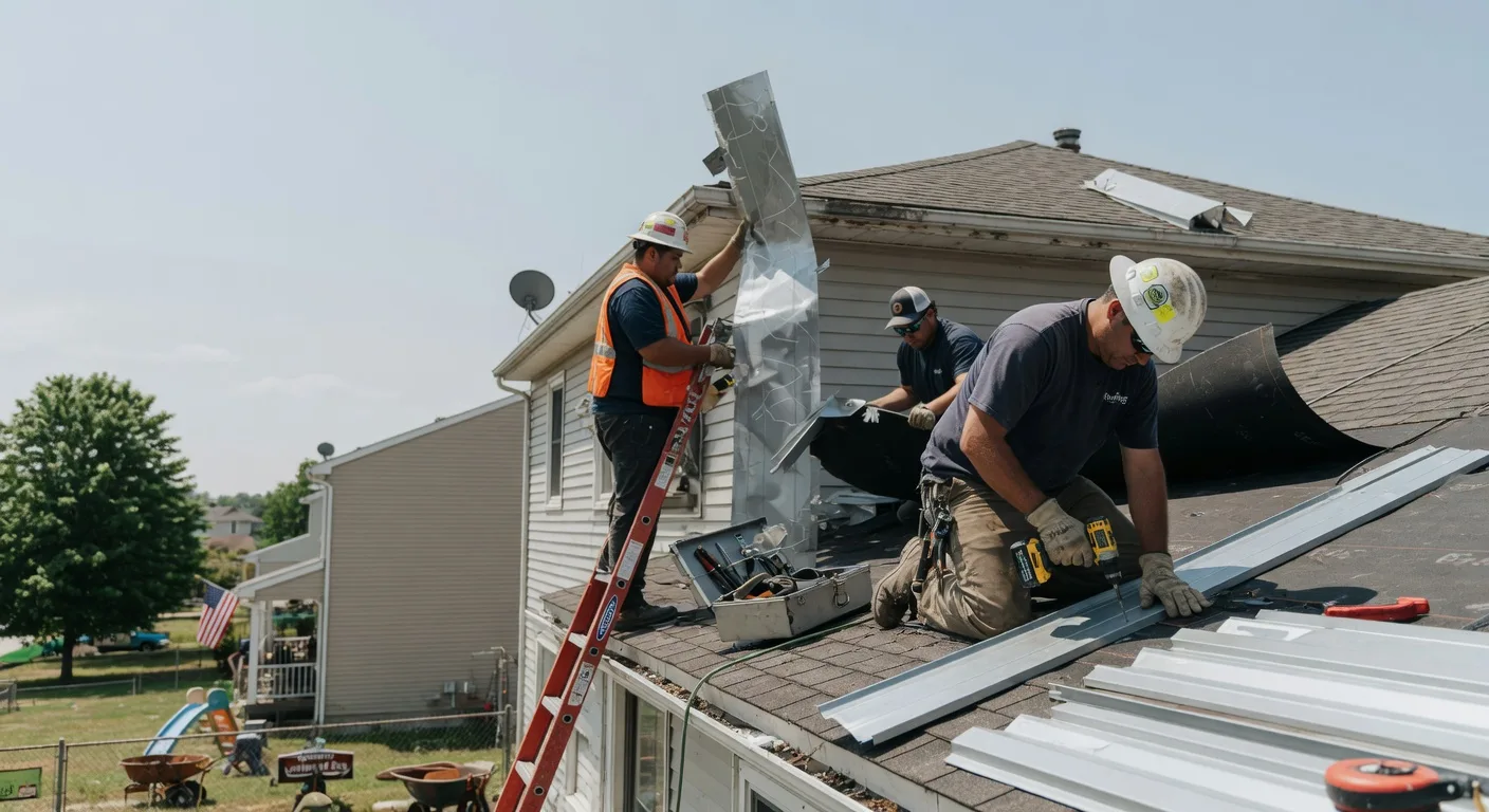 Metal Roof Repair in South Vienna, OH